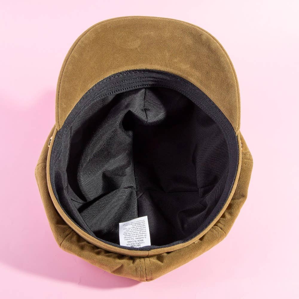 Thin Belt Newsboys Cap