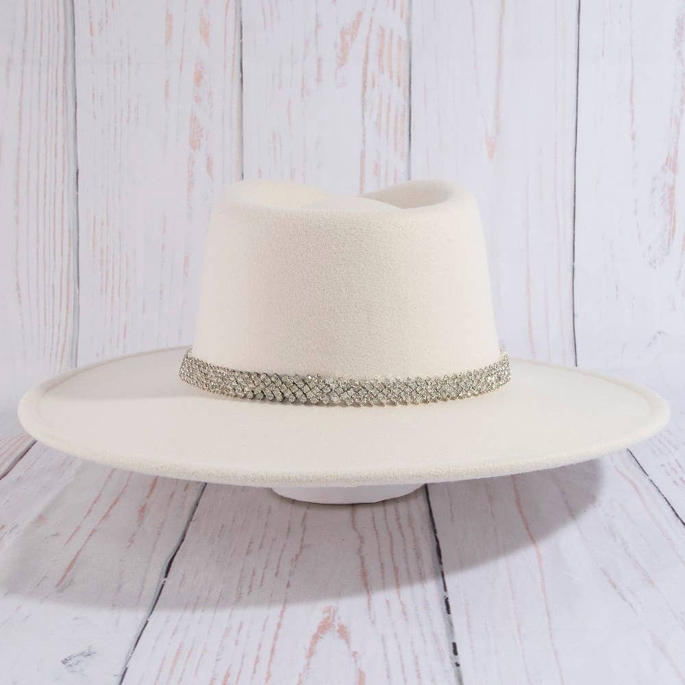 Braided Snake Chain Fedora Hat